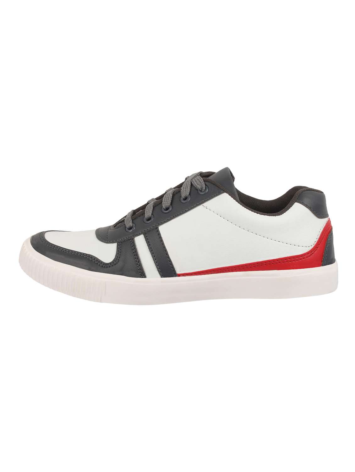 grey synthetic lace up shoes - 16988902 -  Standard Image - 1