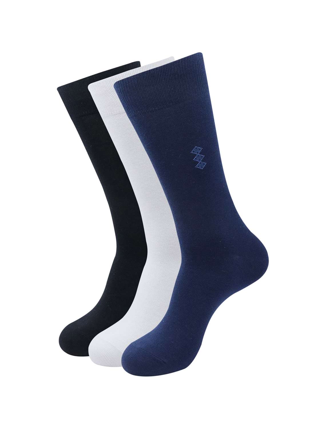men pack of 3 solid above ankle length sock