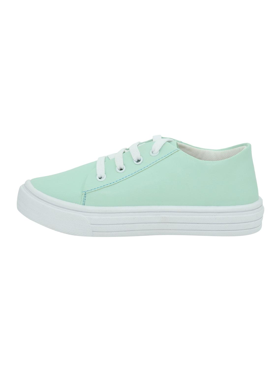 green lace up sneaker - 16989234 - Standard Image - 1
