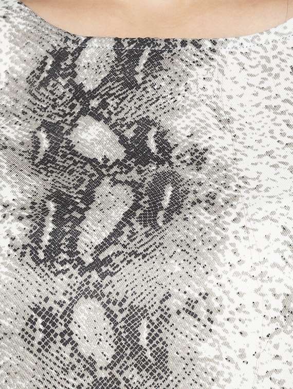 women's straight round neck top - 16989828 -  Standard Image - 4