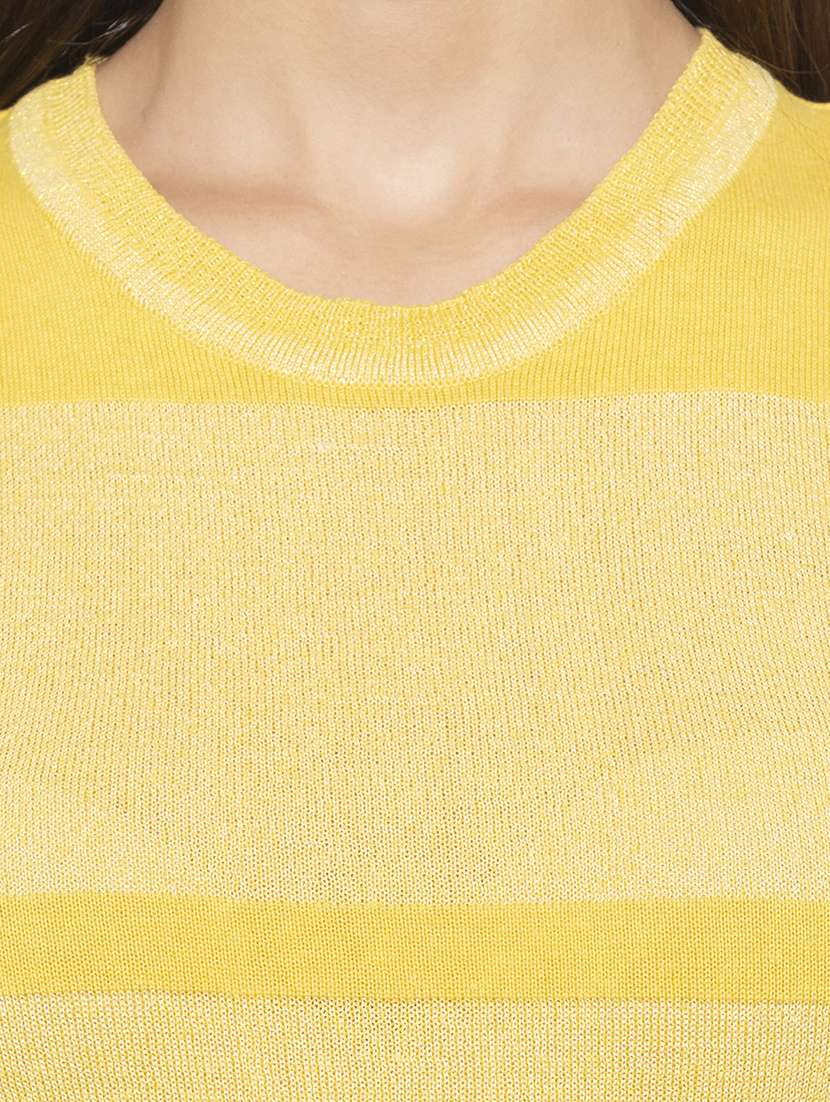 women's straight round neck top - 16989878 - Standard Image - 4