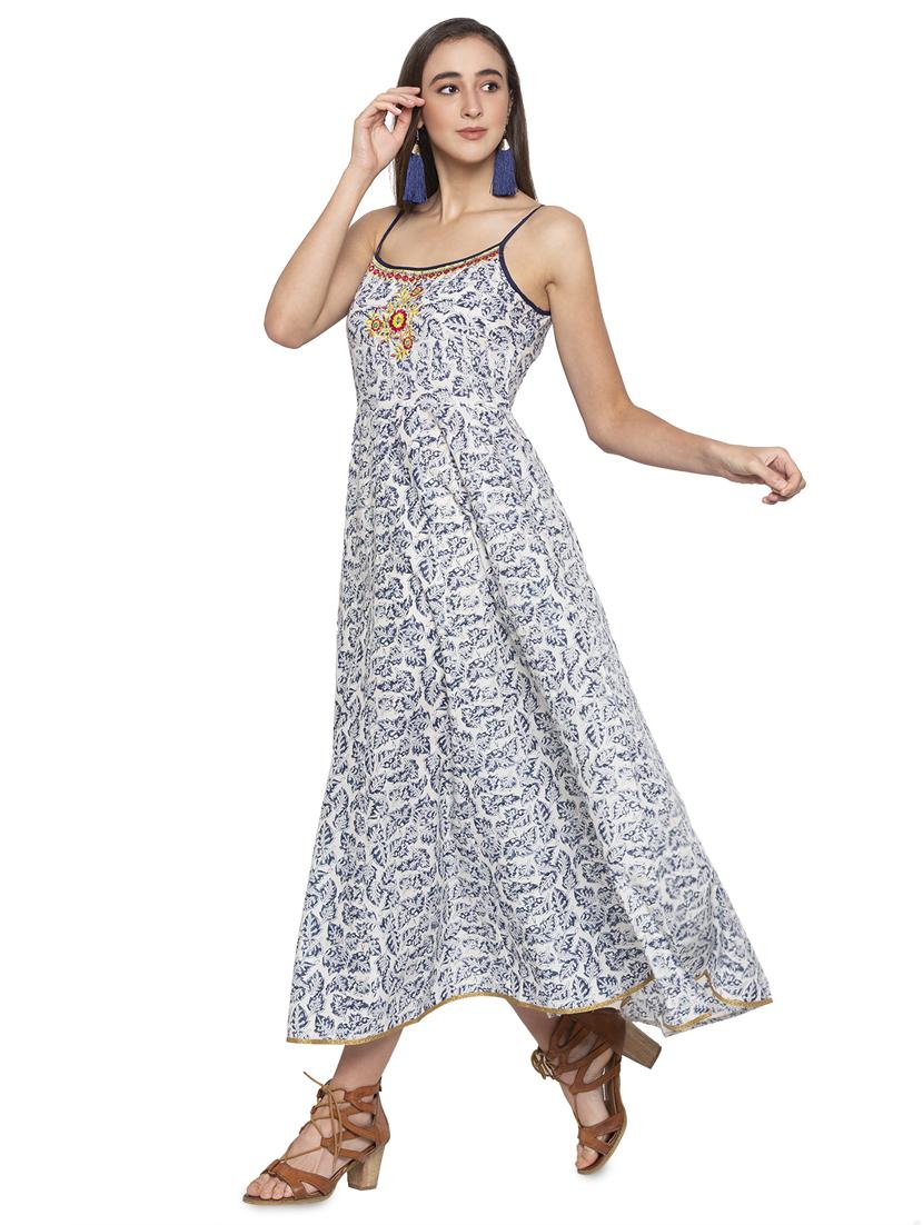 printed anarkali kurta - 16989995 - Standard Image - 1