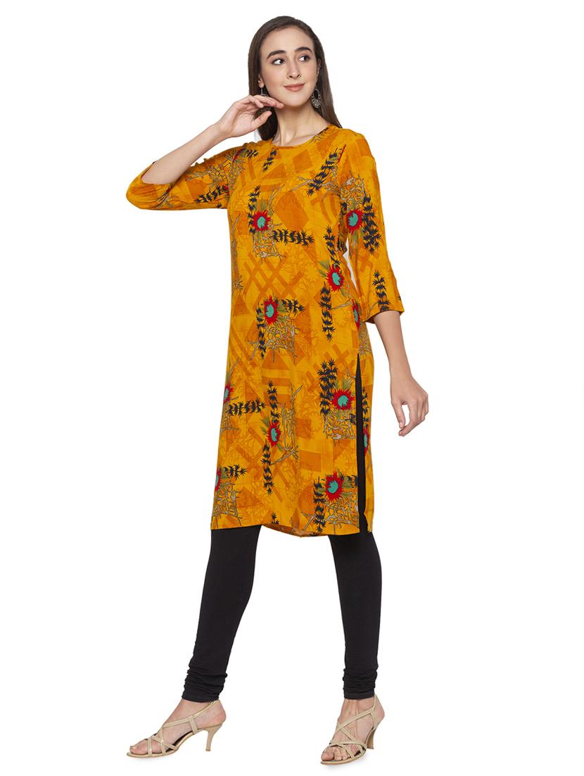 women's straight kurta - 16990000 - Standard Image - 1