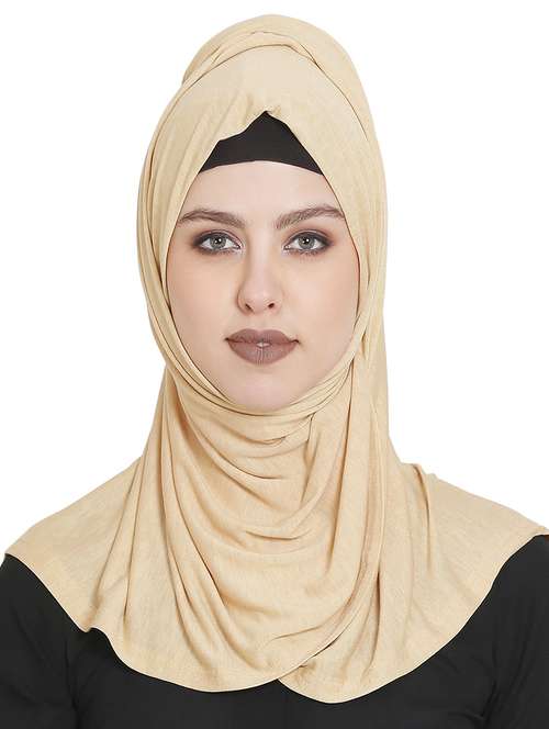 yellow rayon scarf