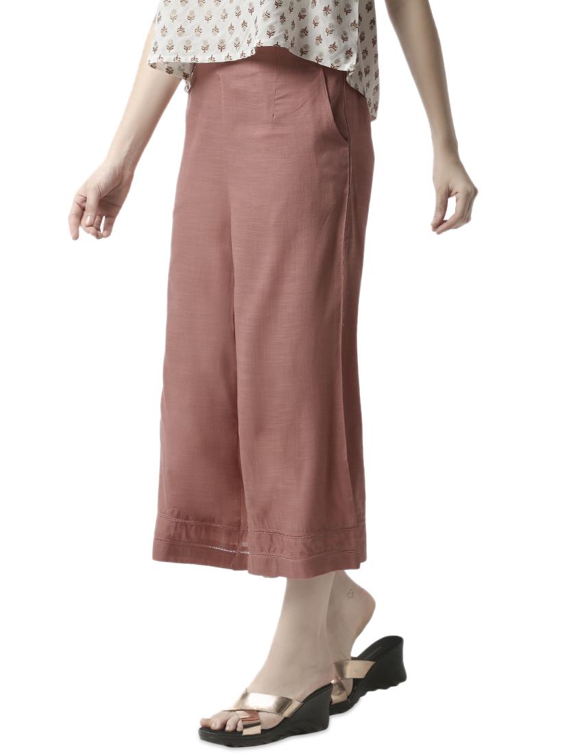 high rise solid palazzo - 16995769 - Standard Image - 1