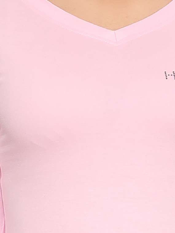 v-neck solid regular shirt - 16996045 -  Standard Image - 4