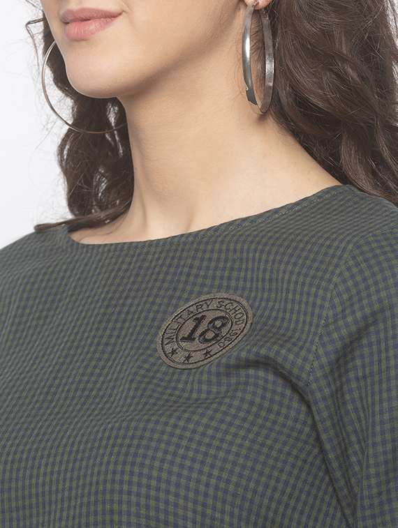 women's straight boat neck top - 16996638 -  Standard Image - 4