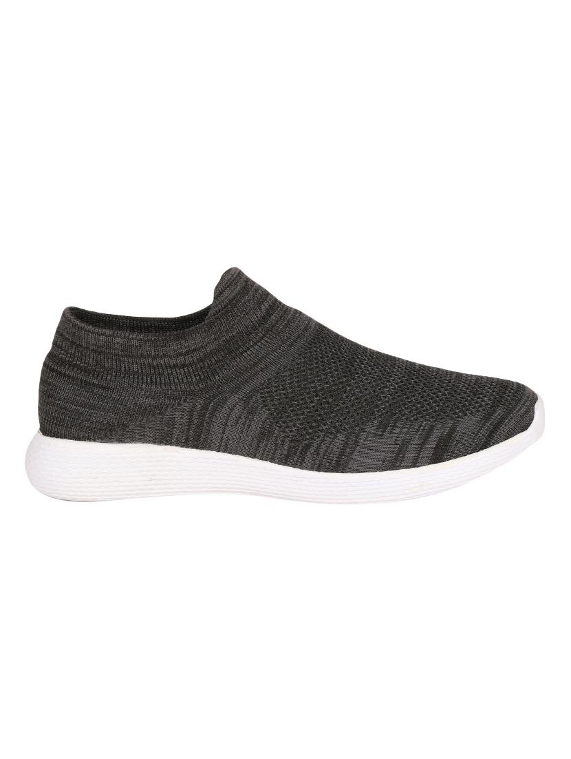 grey fabric sport shoes - 16997895 -  Standard Image - 1
