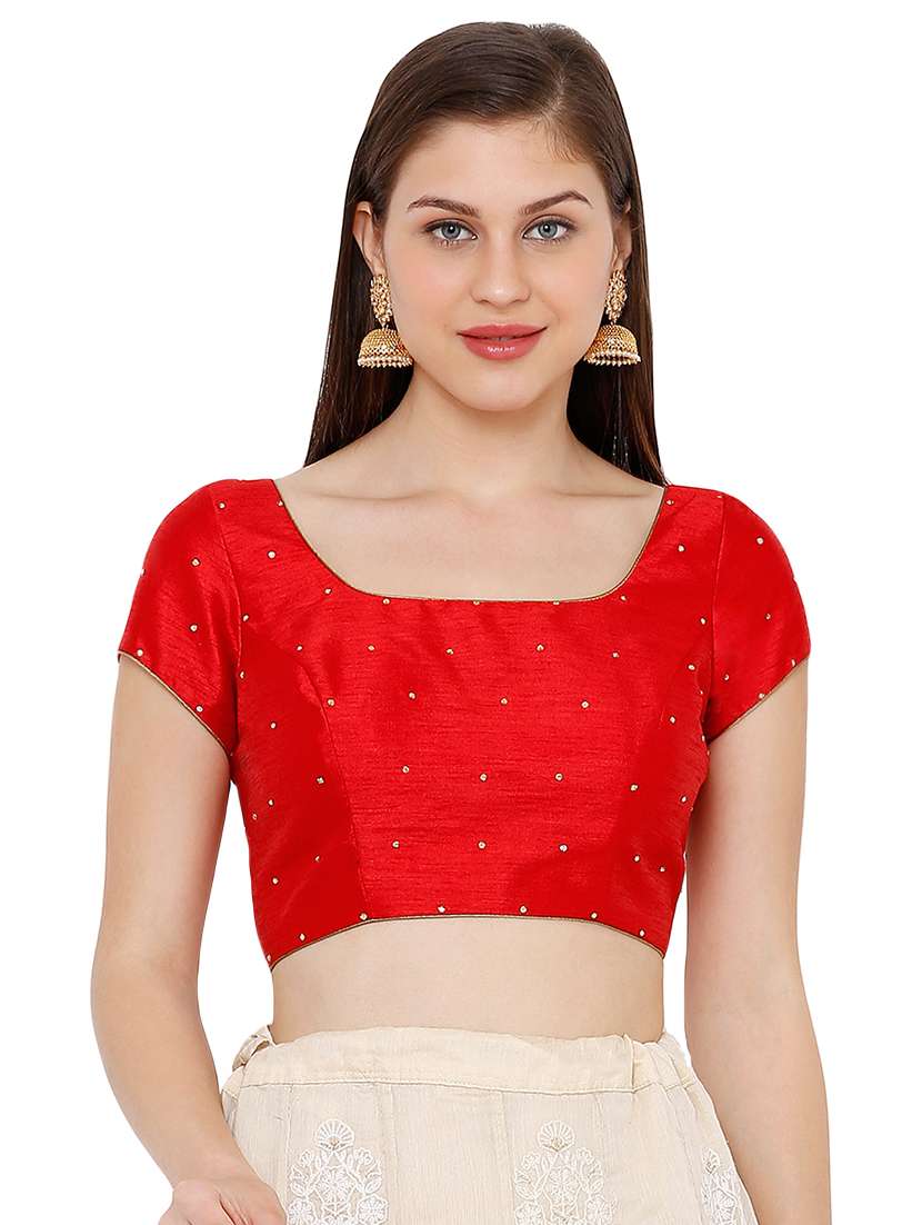 back dori solid blouse