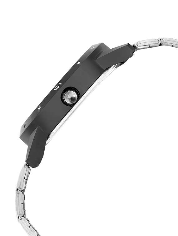 lorenz two tone chain & blue dial watch for men | watch for boys | mk-3047k - 17005254 - Standard Image - 1