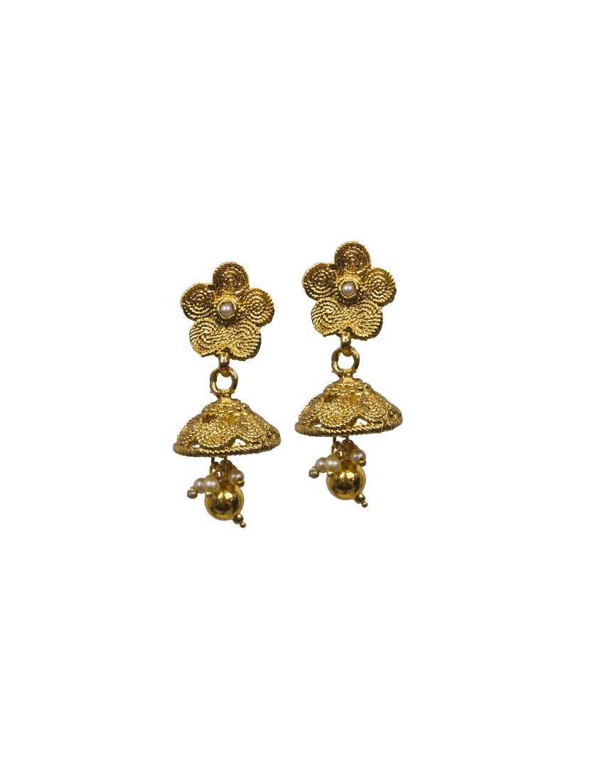 gold plated bridal necklace - 17008942 - Standard Image - 1