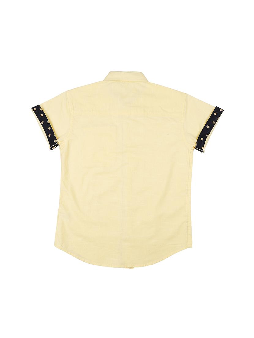 yellow cotton shirt - 17009226 - Standard Image - 1