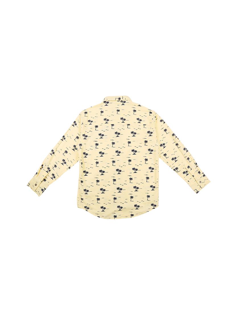 yellow cotton shirt - 17009230 - Standard Image - 1