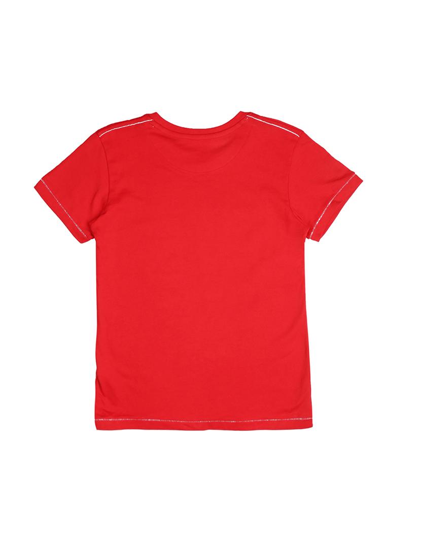 red cotton tshirt - 17009530 -  Standard Image - 1