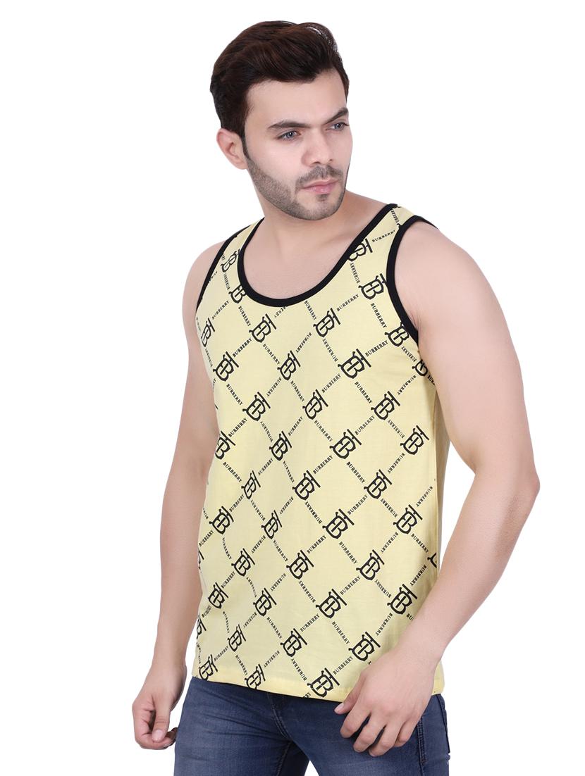 yellow front print t-shirt - 17009840 - Standard Image - 1