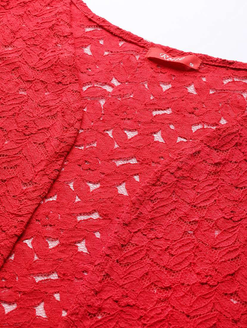 women lace detailed regular shrugs - 17010707 -  Standard Image - 4