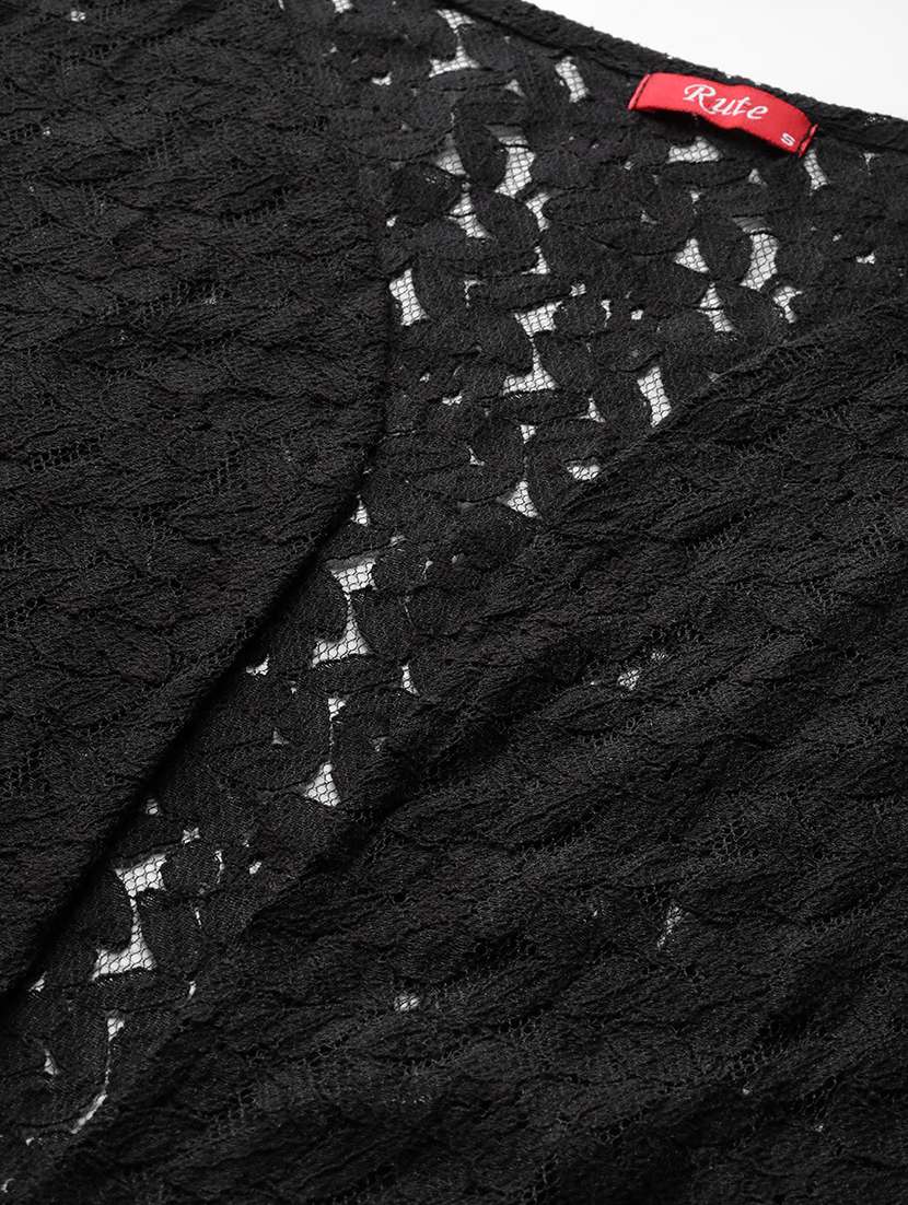 women lace detailed regular shrugs - 17010708 -  Standard Image - 4