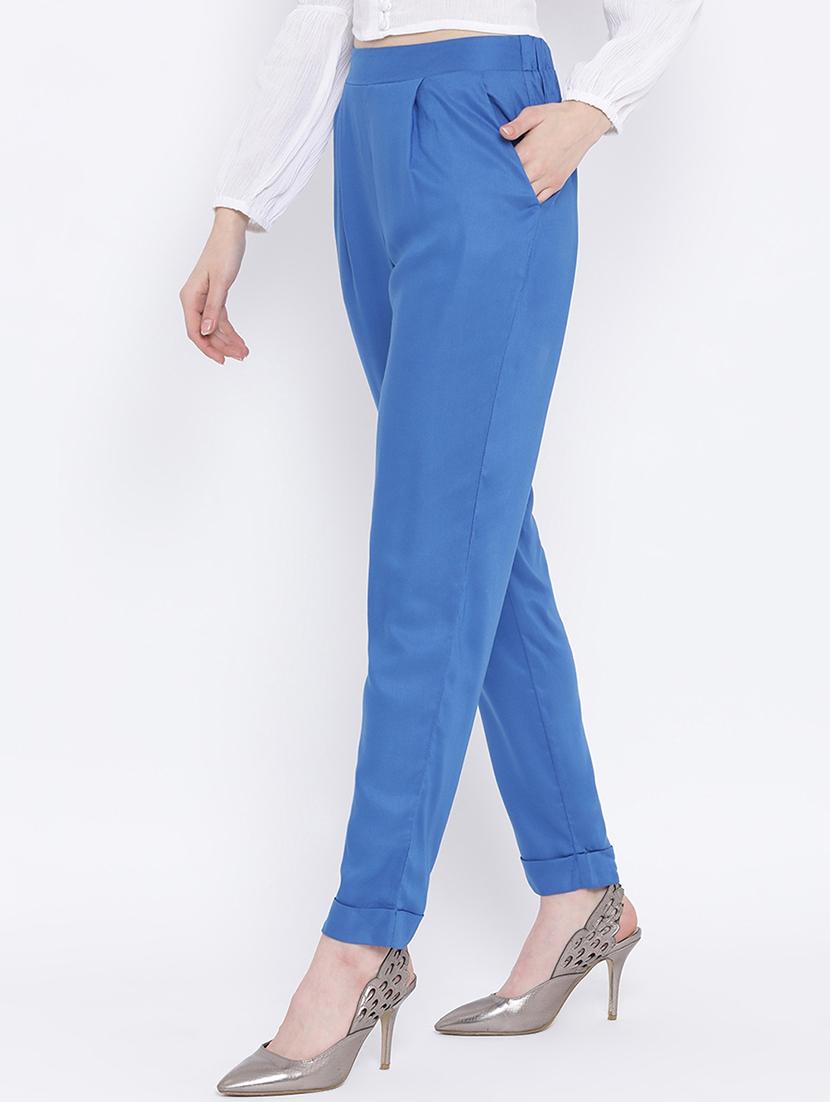 high rise pleated trousers  - 17010992 -  Standard Image - 1