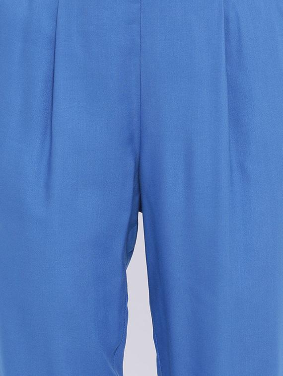 high rise pleated trousers - 17010992 - Standard Image - 4