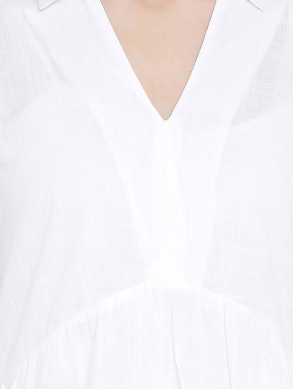optic white a-line tunic - 17011077 - Standard Image - 4