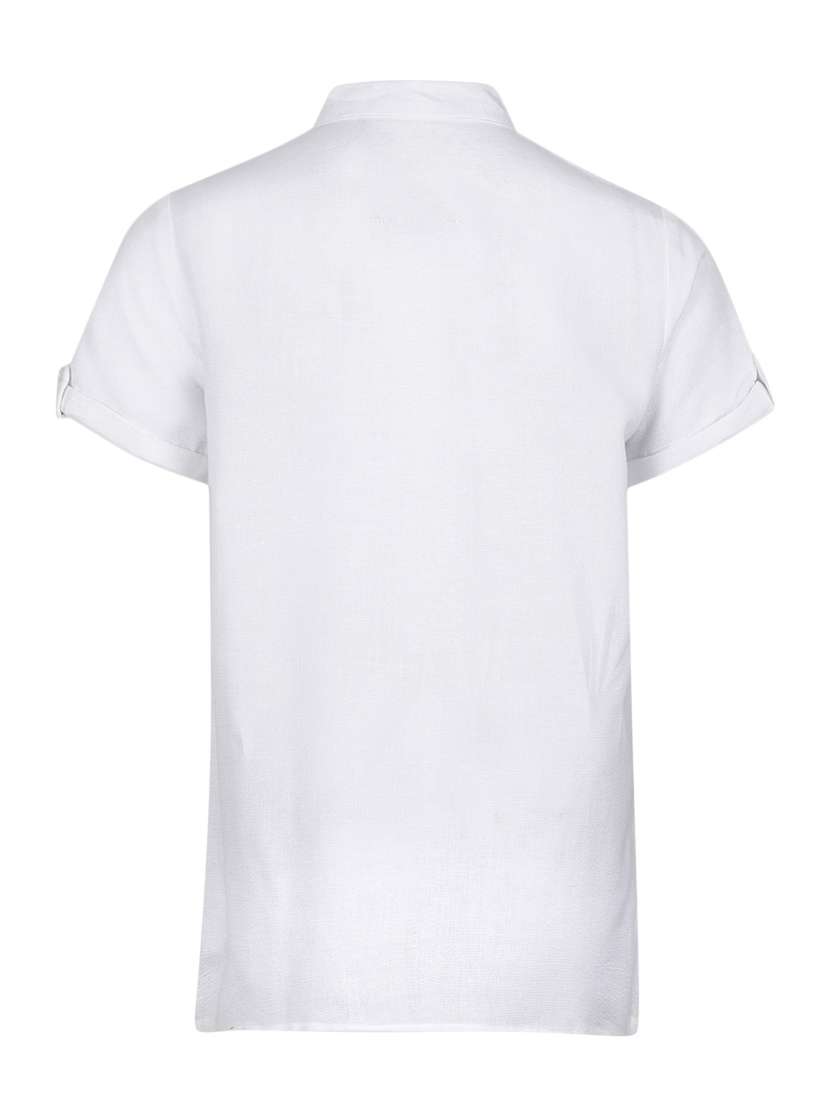 white cotton shirt - 17011121 - Standard Image - 1