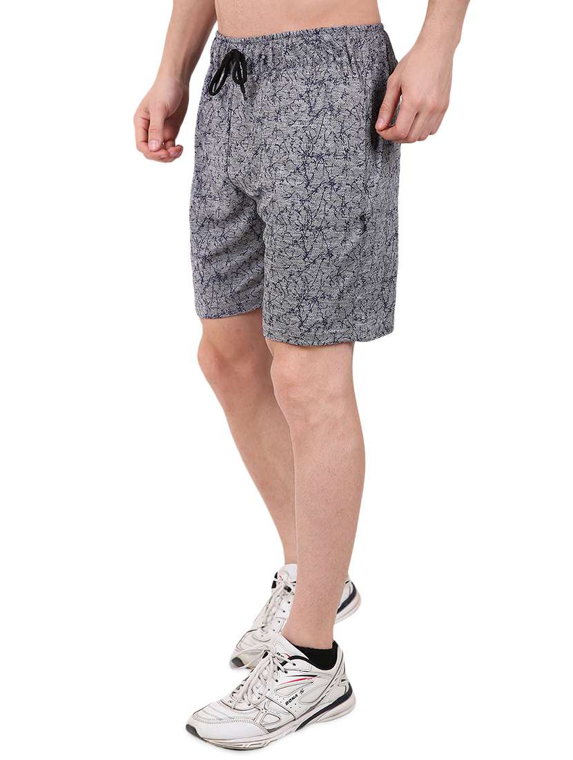 grey printed shorts - 17015657 -  Standard Image - 1
