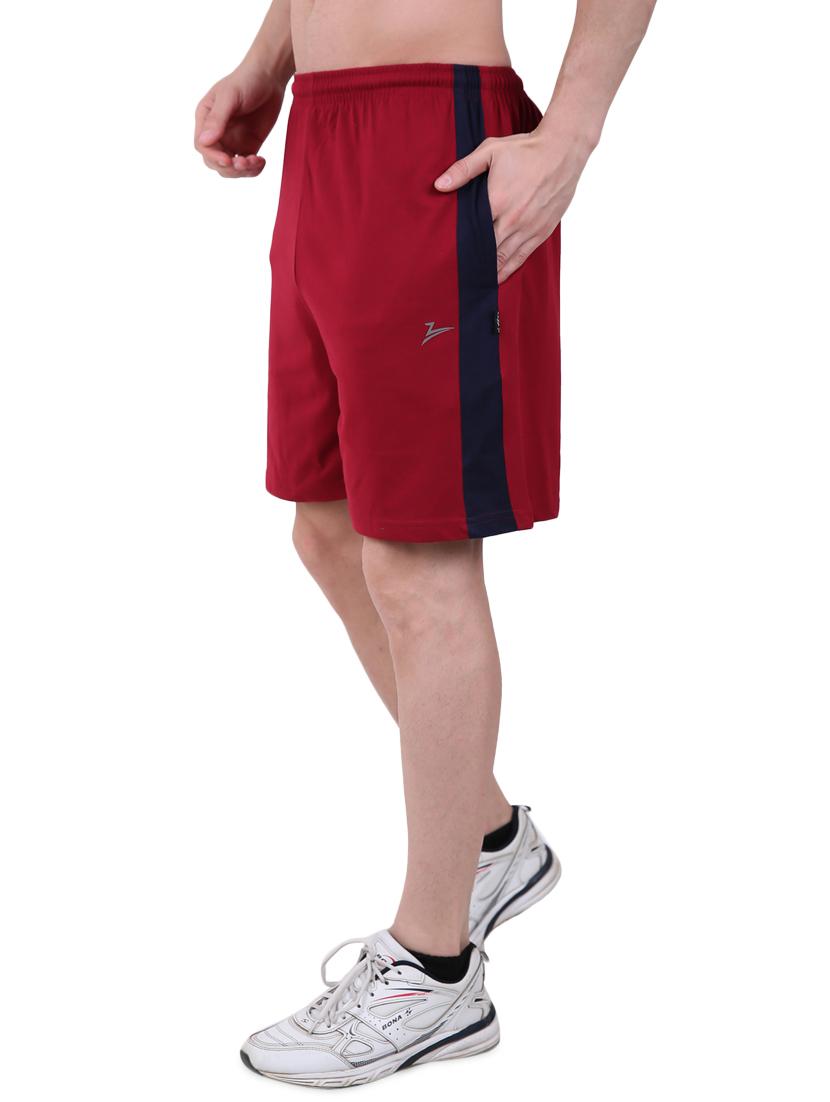 red side taped shorts - 17015661 - Standard Image - 1
