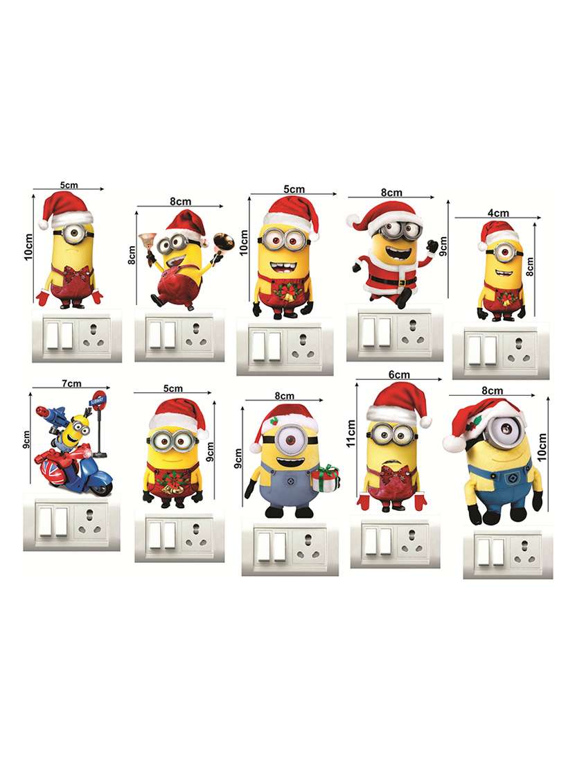 minions switch board sticker (set of 10) - 17015774 -  Standard Image - 1