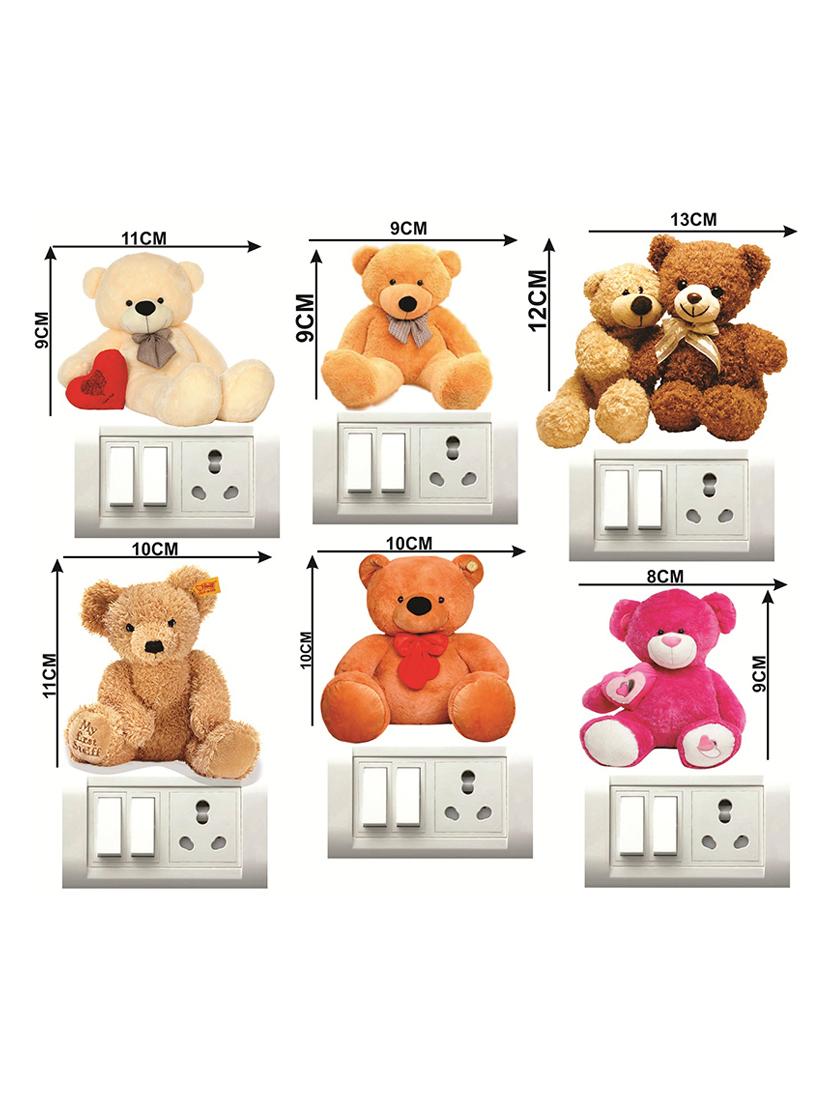 teddy bear switch board sticker - 17015777 - Standard Image - 1