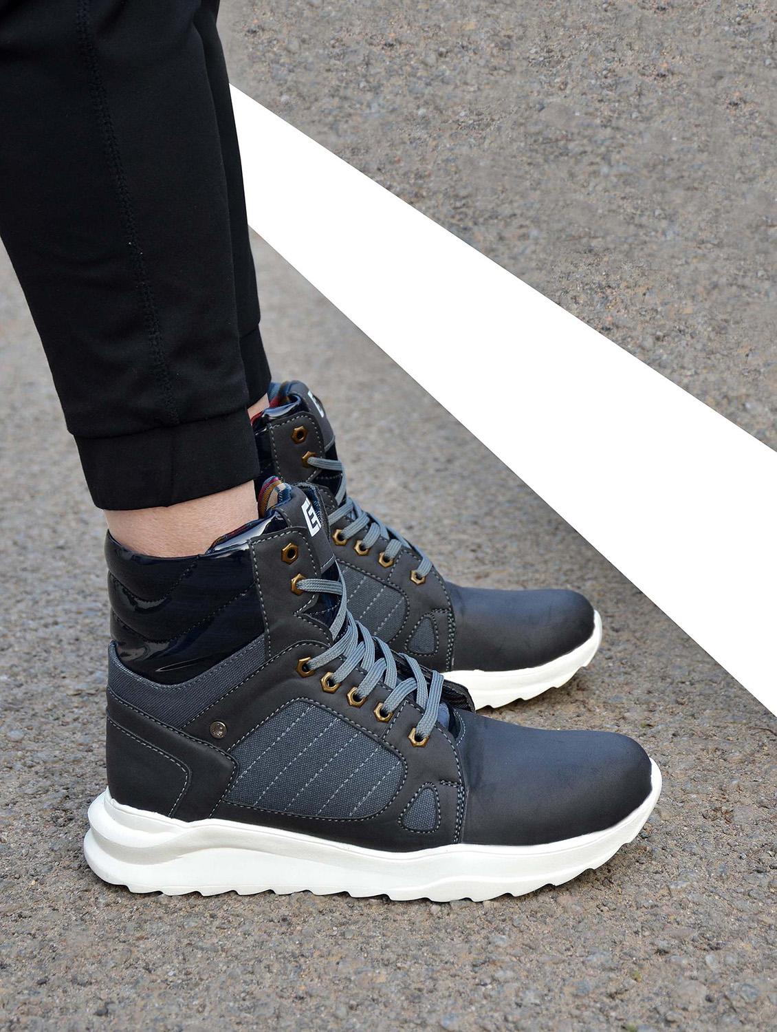 black ankle lace up boots - 17016262 - Standard Image - 1