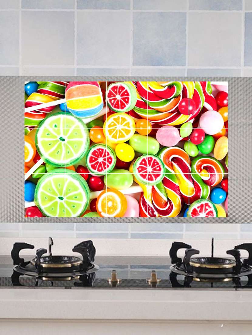 waterproof kitchen candy & fruits wallpaper/wall sticker - 17016605 - Standard Image - 1