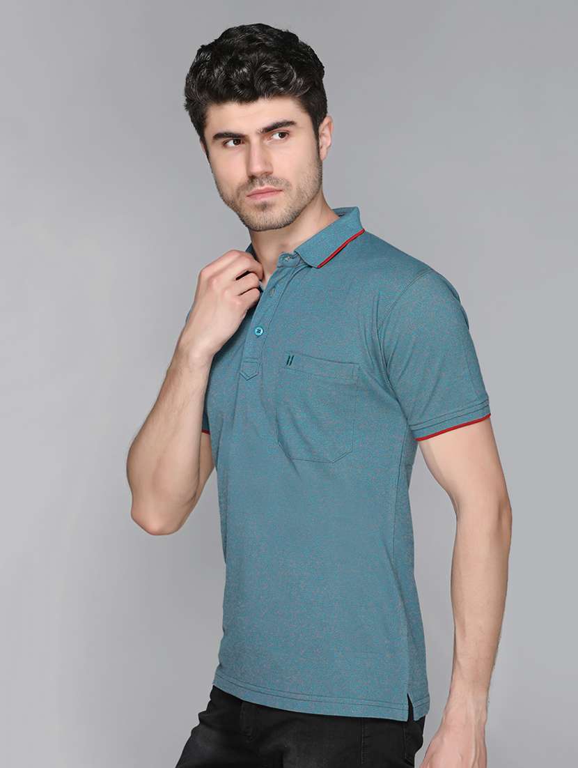 green solid t-shirt - 17017491 - Standard Image - 1