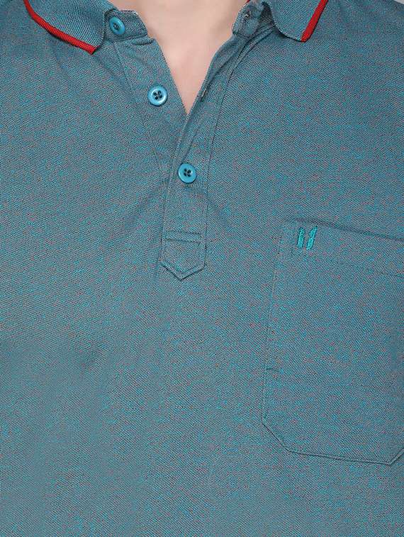 green solid t-shirt - 17017491 - Standard Image - 4