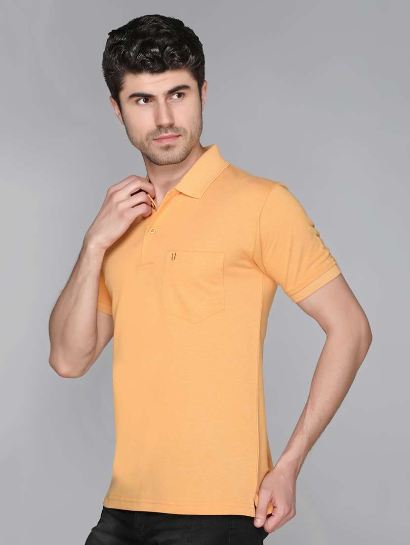 yellow solid t-shirt - 17017492 - Standard Image - 1