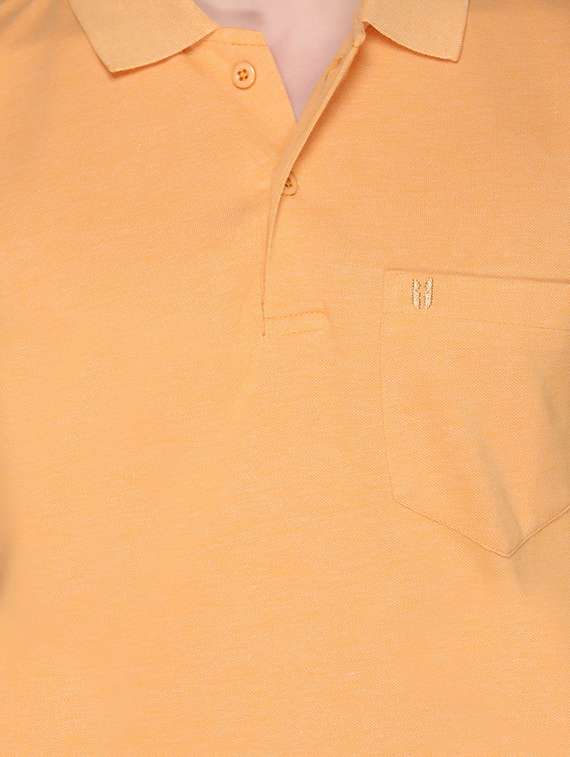 yellow solid t-shirt - 17017492 - Standard Image - 4