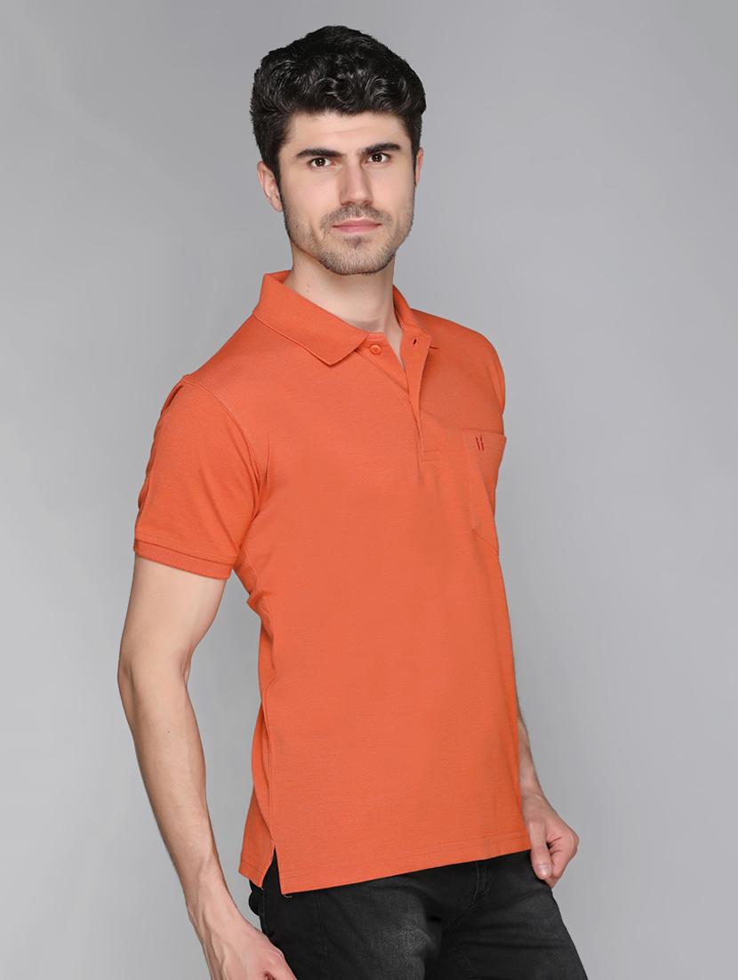 orange solid t-shirt - 17017507 -  Standard Image - 1