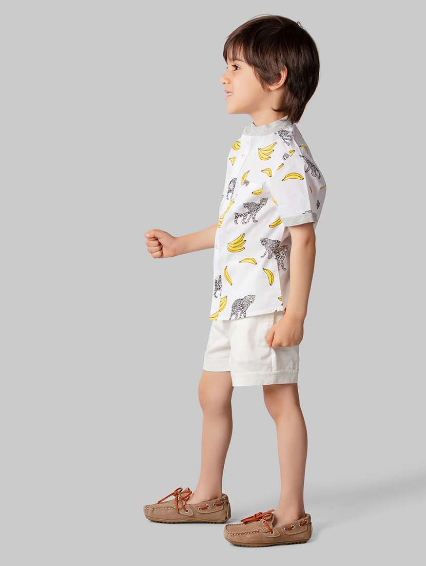 white cotton shirt - 17019761 - Standard Image - 1