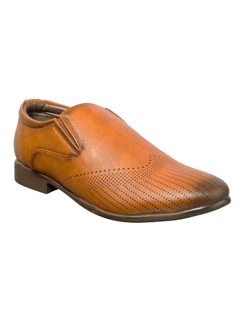 brown slip on shoes
