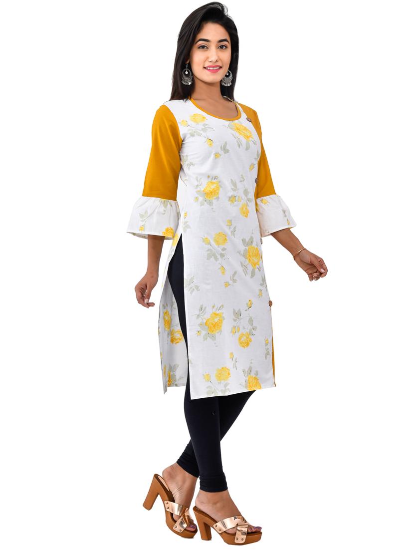 women's straight kurta - 17020939 -  Standard Image - 1