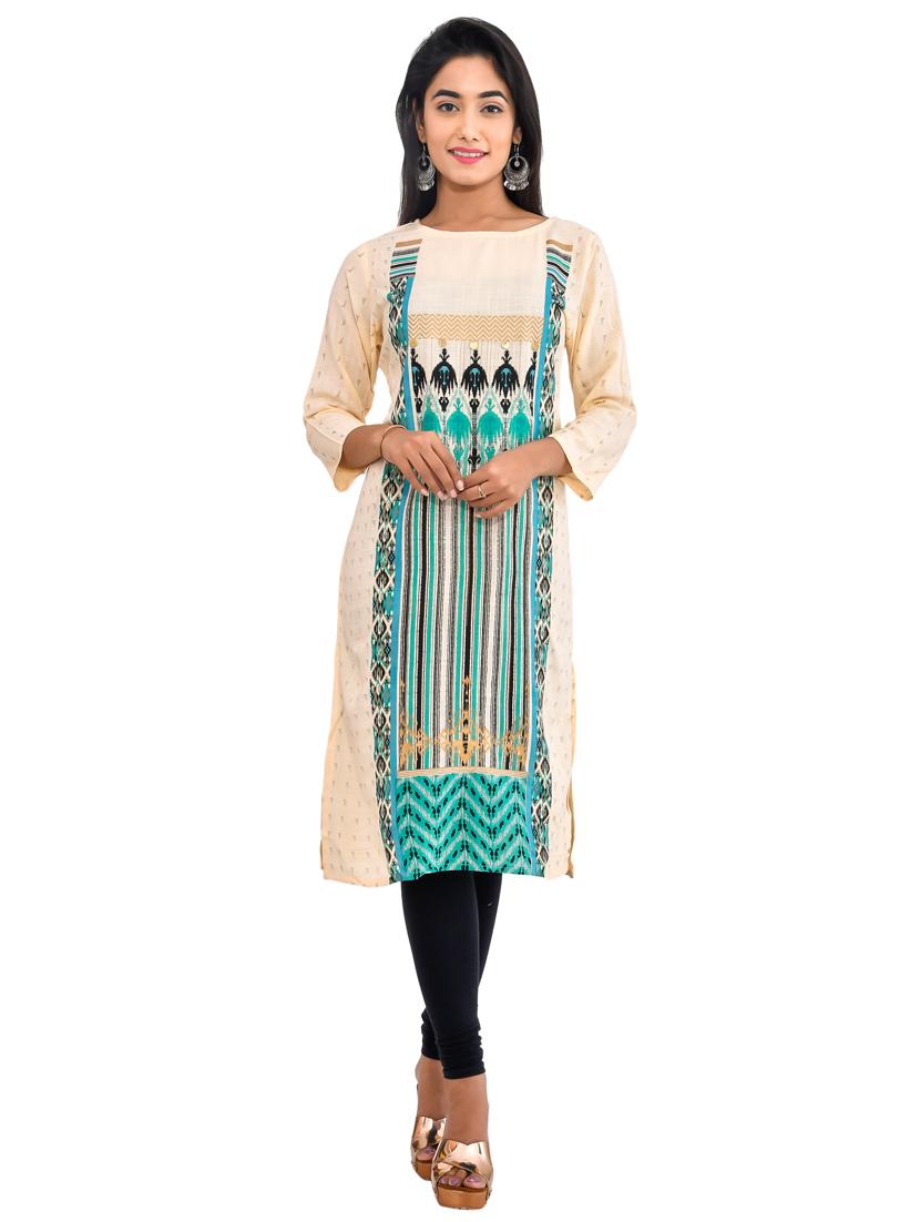 women's straight kurta - 17020940 - Zoom Image - 0