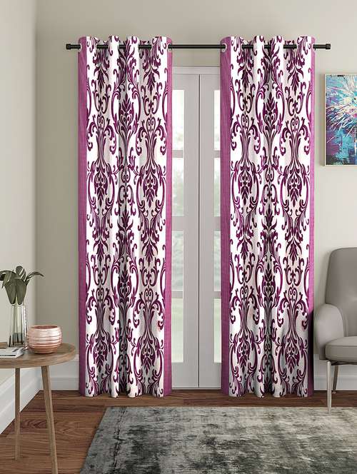 eyelet polyester window curtain (pack of 2) - 17021738 - Standard Image - 0