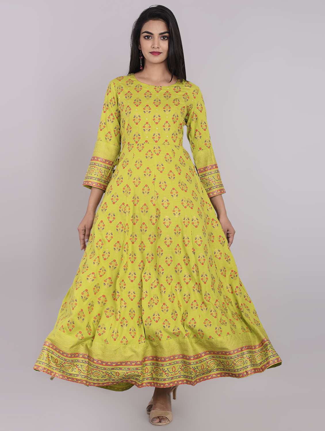 women's flared kurta