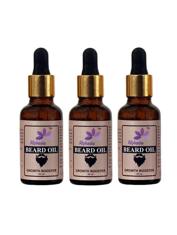 Alphacia Growth Booster Beard Oil 90ml