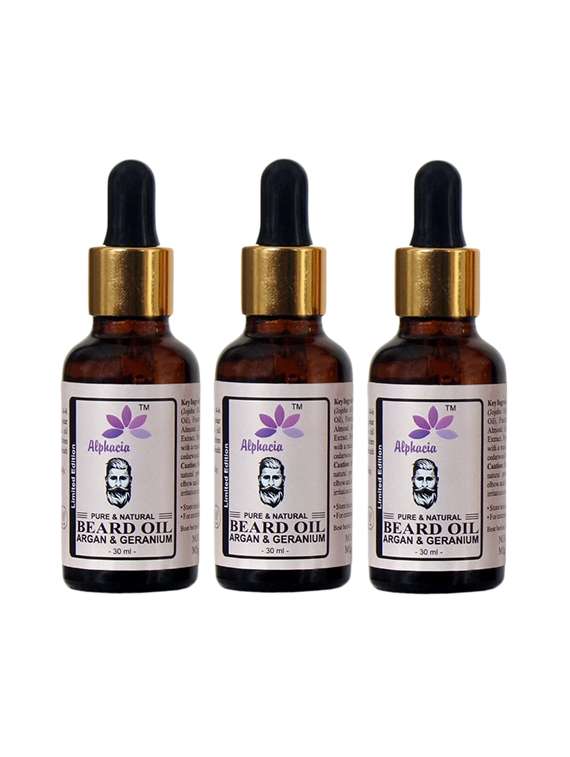 alphacia argan beard oil 90ml