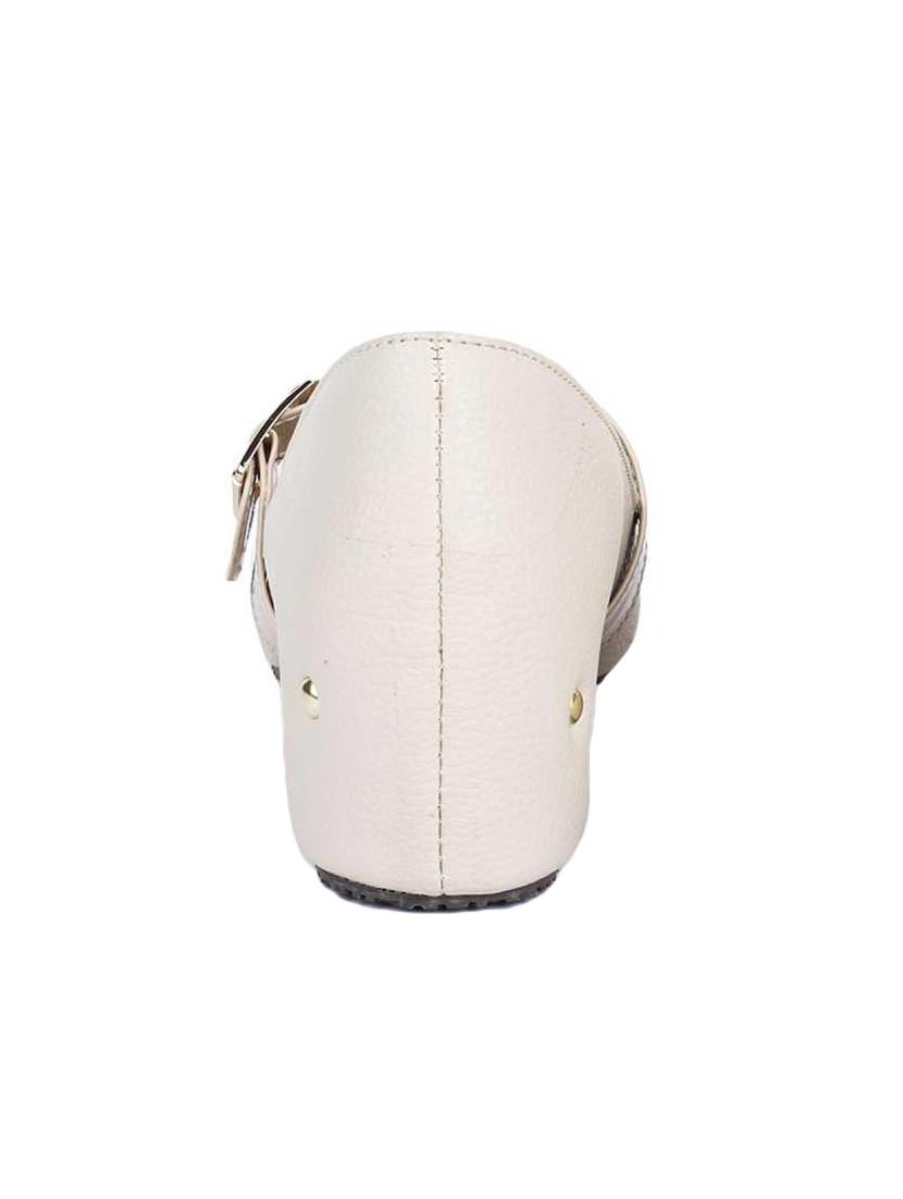 beige synthetic slip on pumps - 17023594 - Standard Image - 1