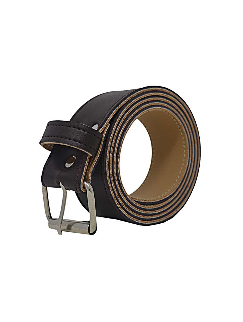 brown casual faux leather belt - 17025201 -  Standard Image - 1