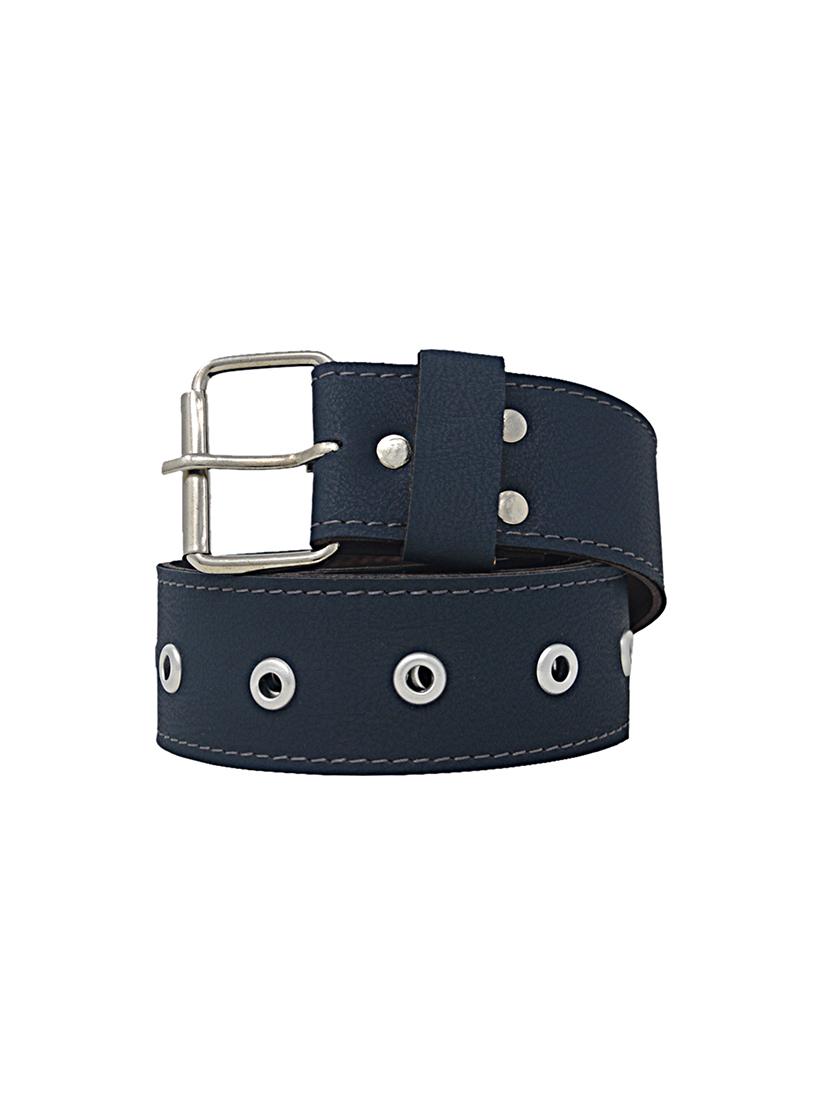 black casual faux leather belt - 17025209 - Standard Image - 1