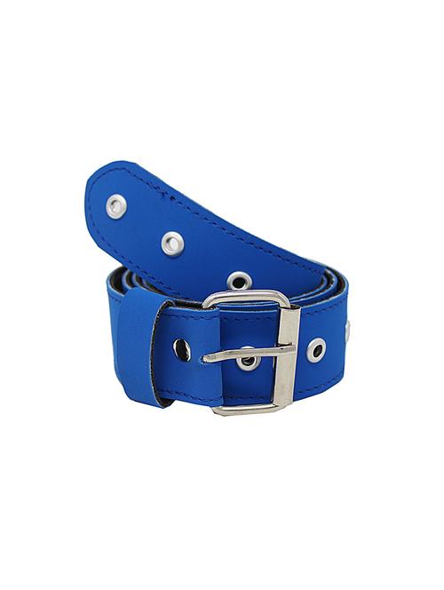 blue casual faux leather belt - 17025210 - Standard Image - 0