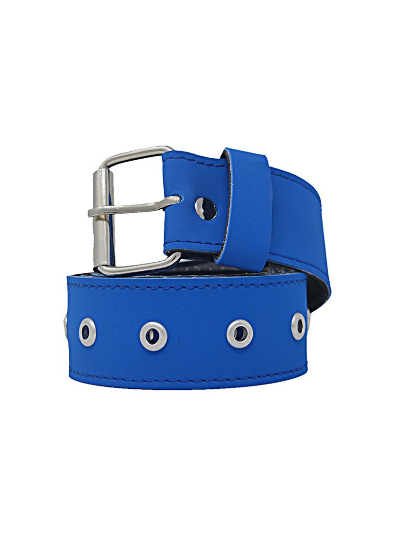 blue casual faux leather belt - 17025210 - Standard Image - 1