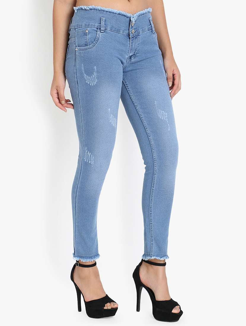 high rise skinny fit jeans  - 17026107 -  Standard Image - 1